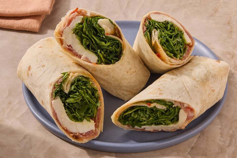 Prosciutto & Mozzarella Wraps