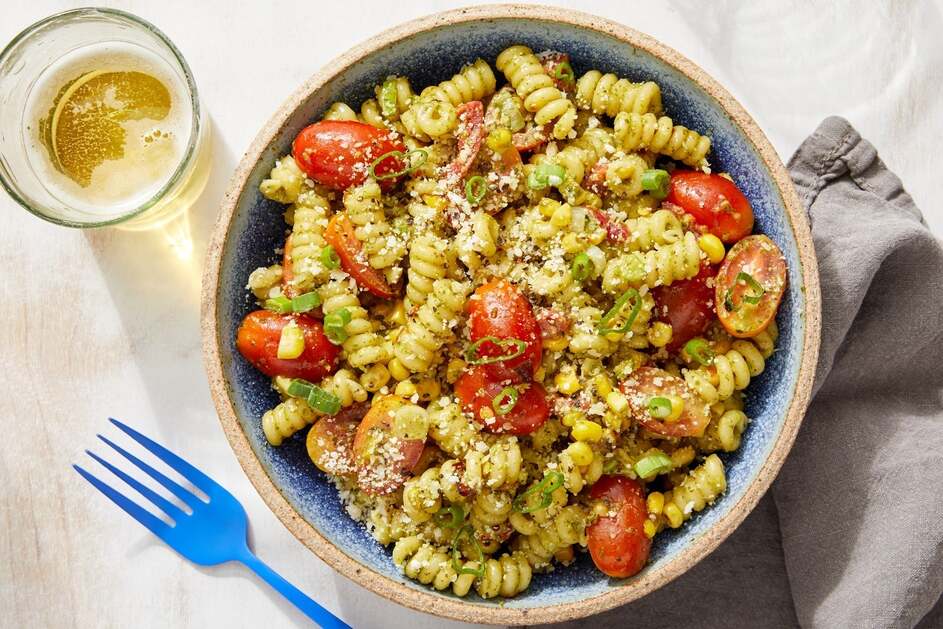 Pesto Fusilli Pasta