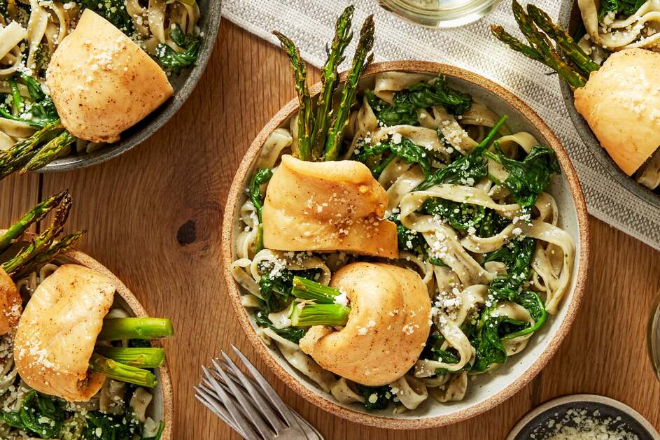 Chicken & Asparagus Rollatini