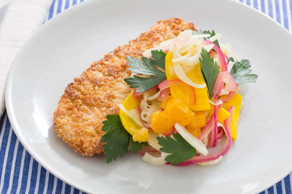Matzoh-Crusted Chicken