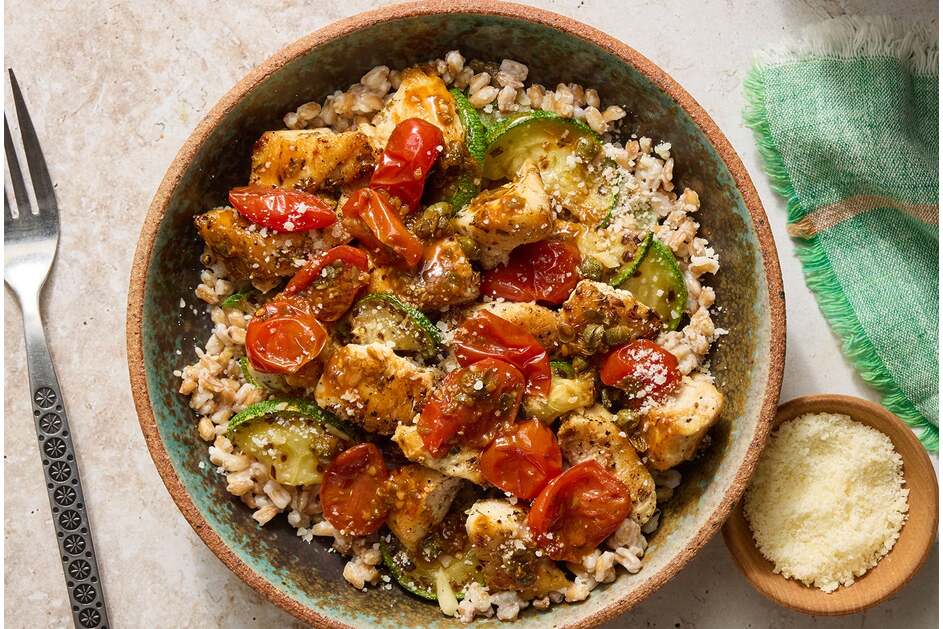 Italian Chicken & Fresh Tomato Pan Sauce