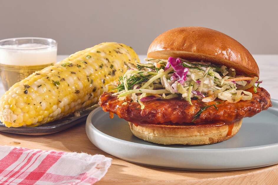 Crispy Buffalo Chicken Sandwiches