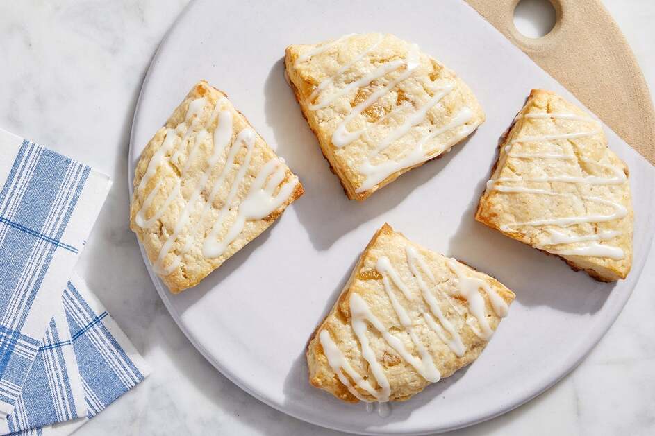 Glazed Lemon Scones