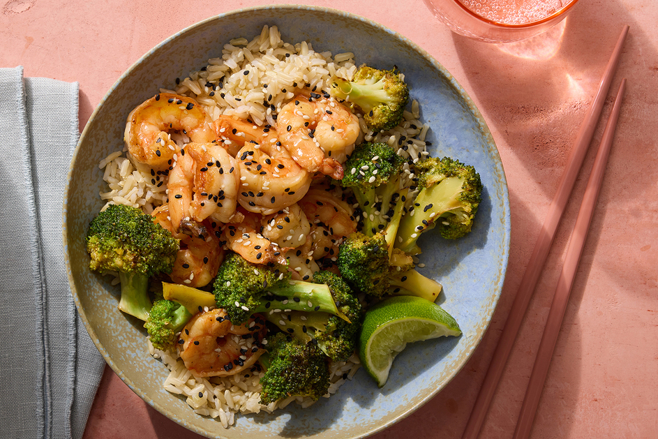 Stir-Fried Shrimp & Broccoli