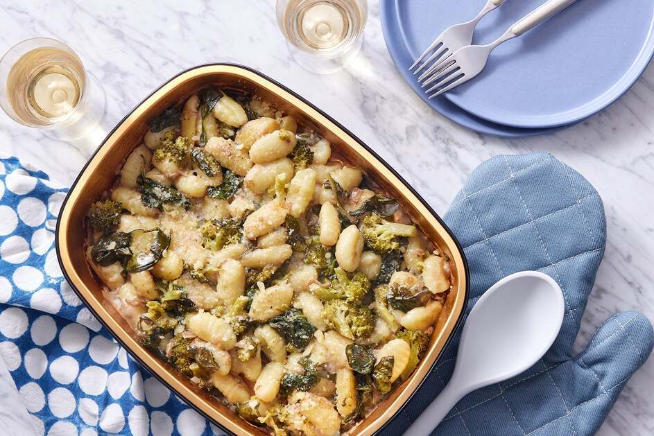 Oven-Baked Creamy Truffle Gnocchi