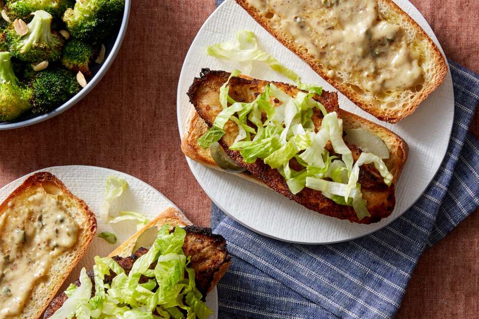 Cajun-Spiced Catfish Sandwiches