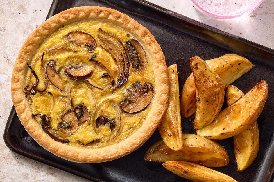 Truffle & Fontina Quiche