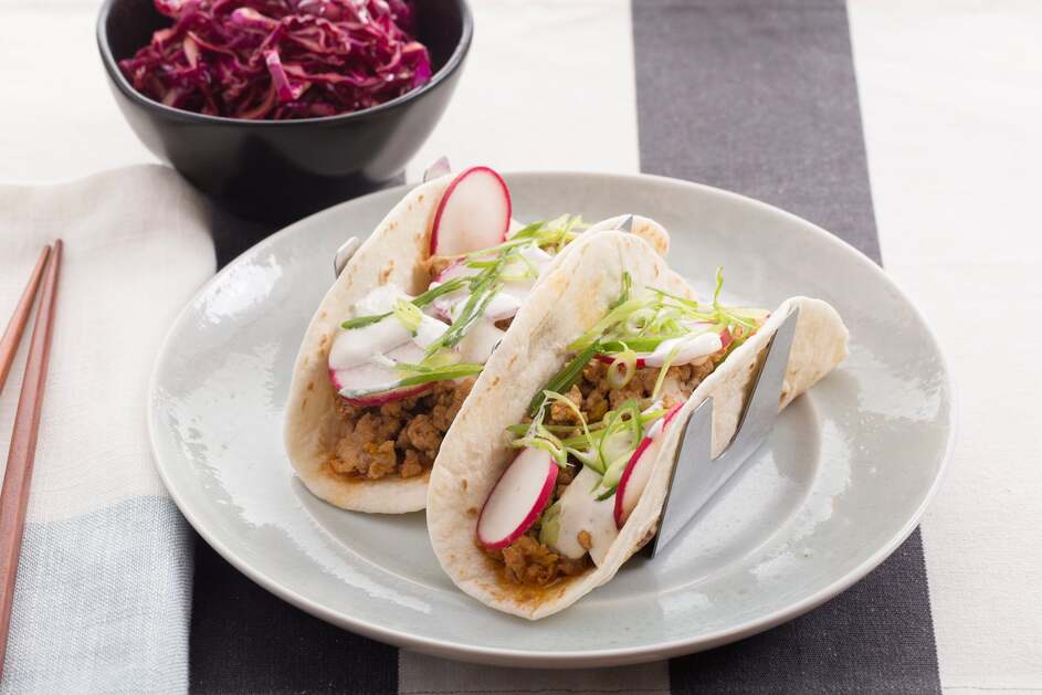 Korean Pork Tacos