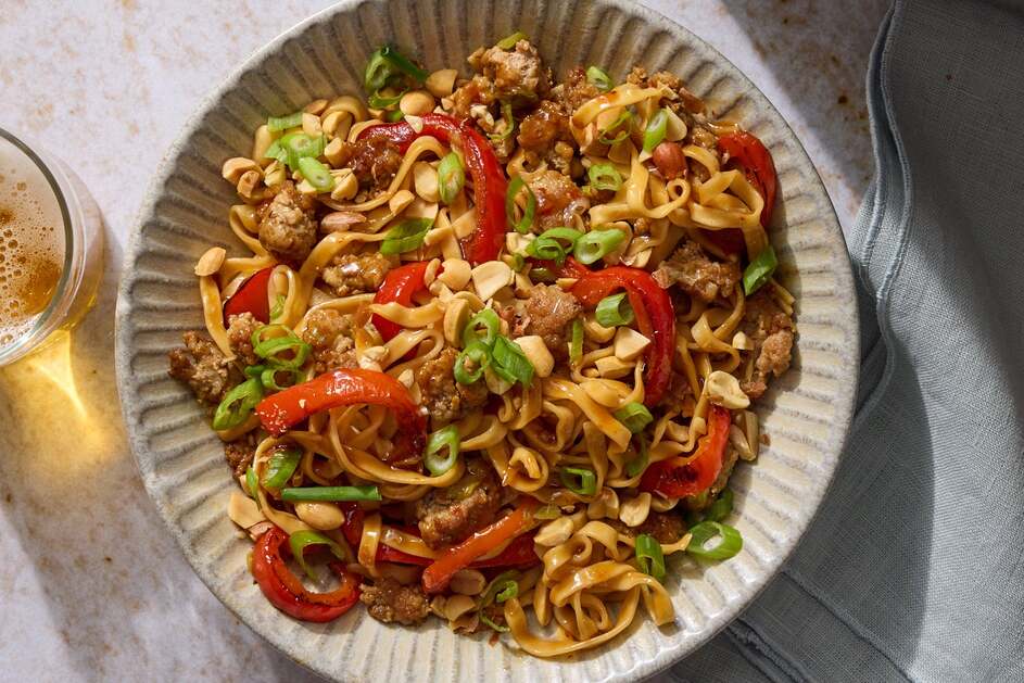 Sweet & Spicy Pork Noodles