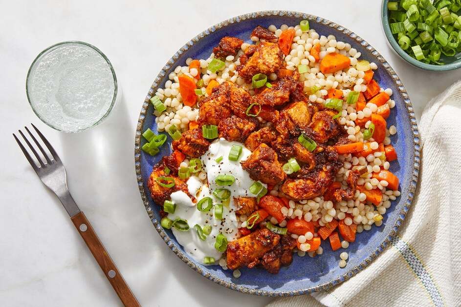 Moroccan-Style Chicken & Couscous