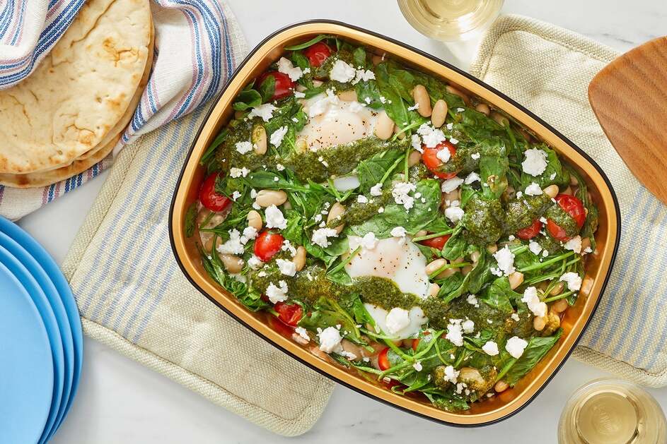 Oven-Baked Green Shakshuka