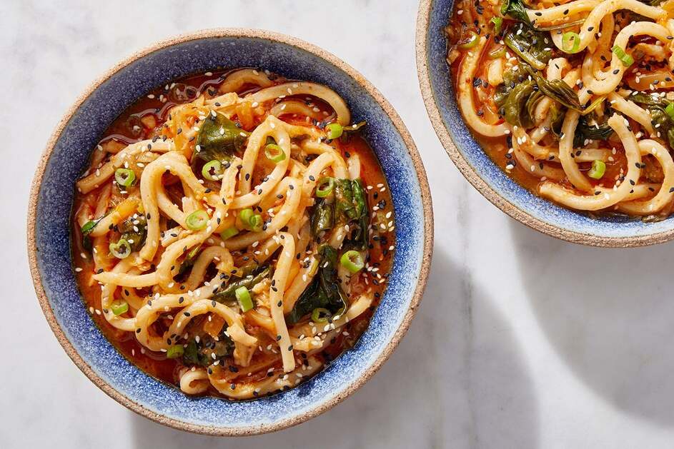 Kimchi & Udon Soup