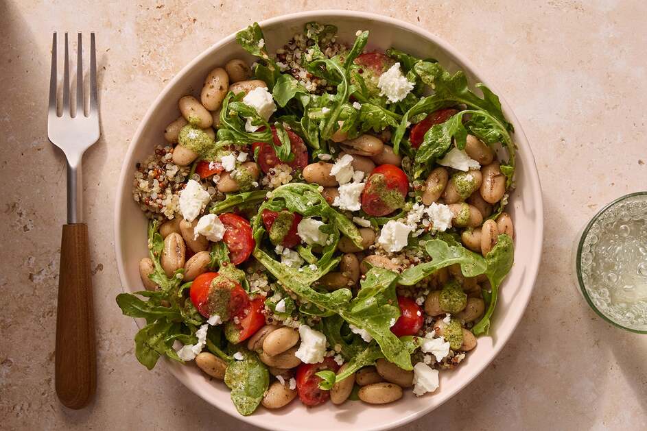 Za'atar White Bean Grain Bowls