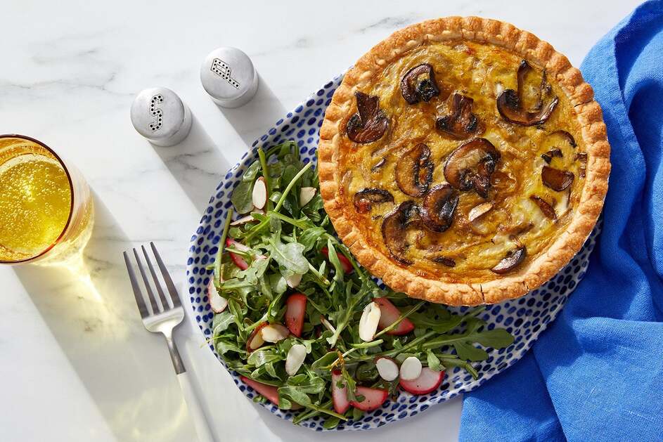 Truffle & Fontina Quiche