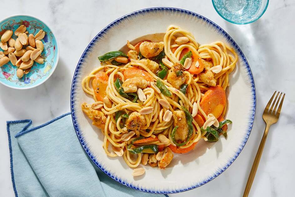 Thai-Style Chicken Curry Noodles