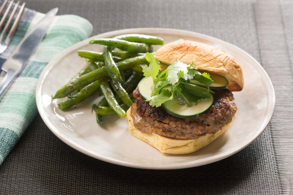 Ginger Pork Burgers