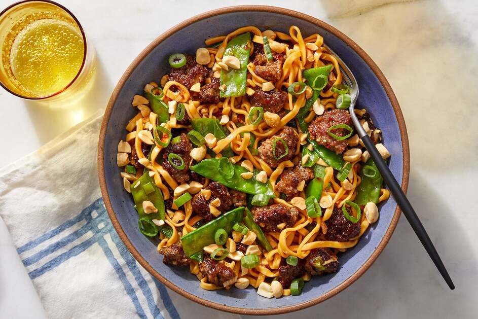 Sweet & Spicy Beef Noodles