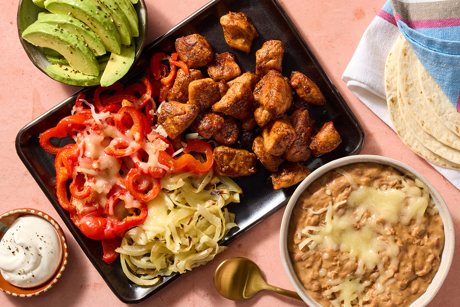 Chipotle Chicken Fajita Night