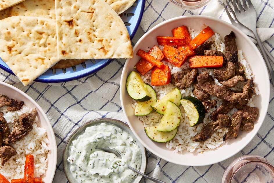 Beef Shawarma Bowls