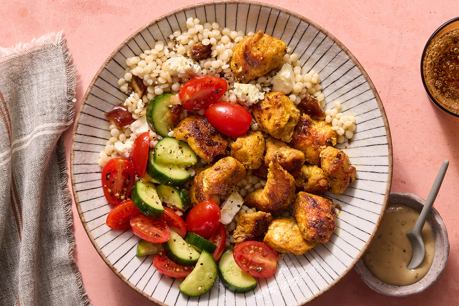 Shawarma Chicken Couscous Bowls