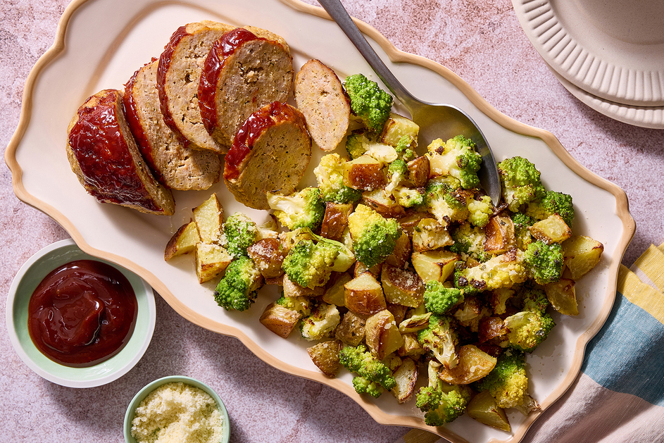 Sweet & Tangy Glazed Pork Meatloaf