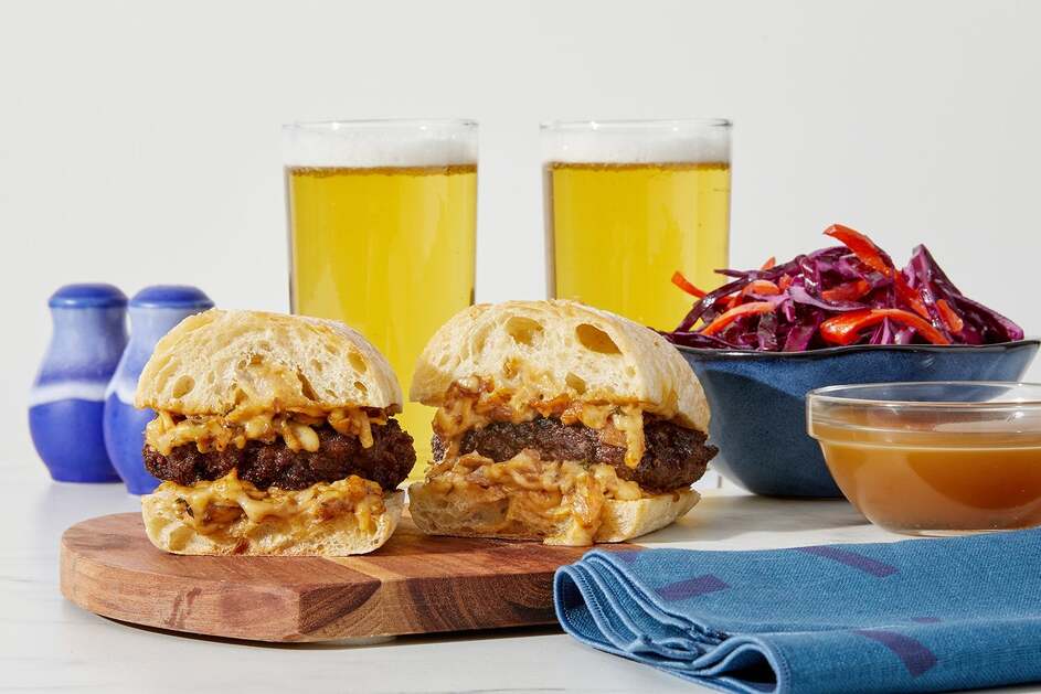 French Dip Burgers