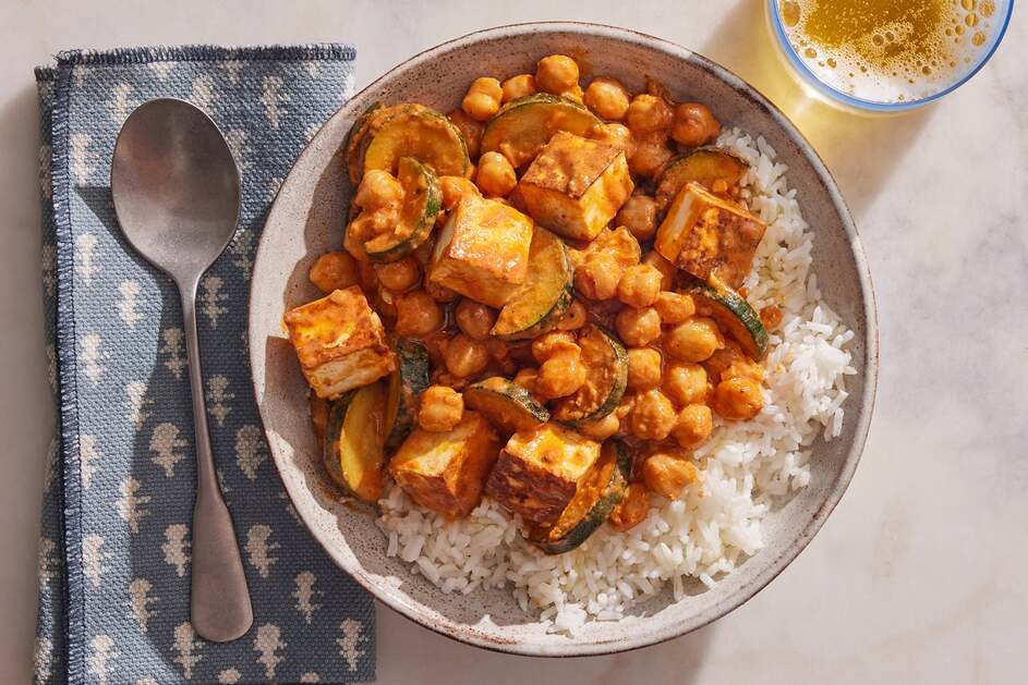 Paneer & Chickpea Curry