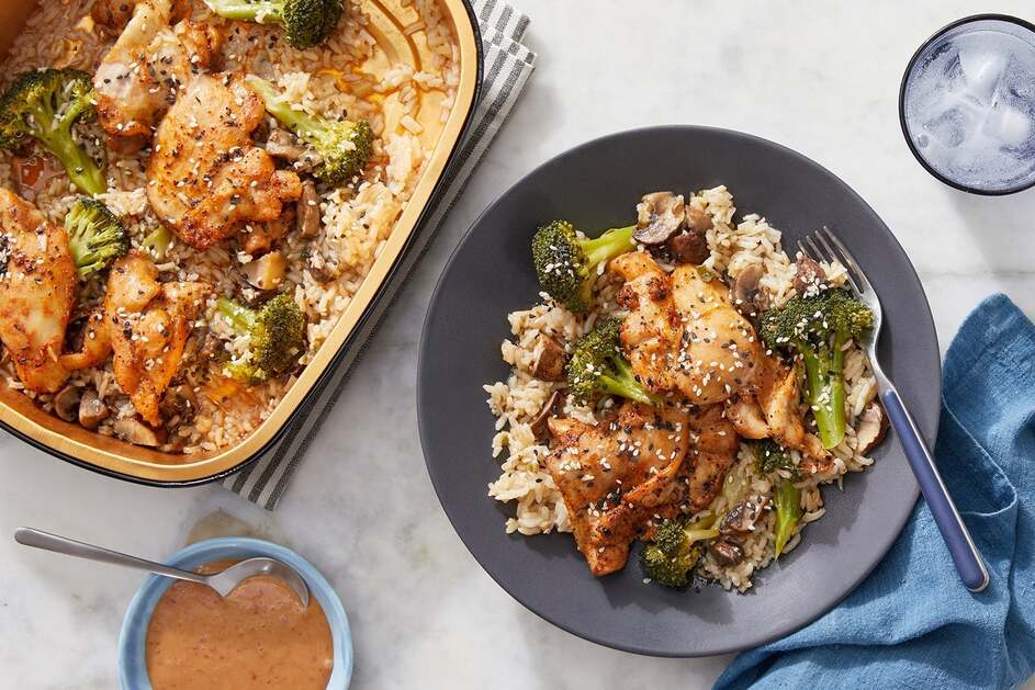 Sweet & Spicy Chicken Thighs