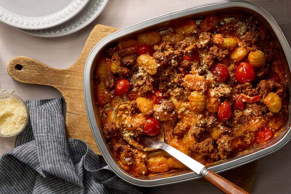 Chorizo & Creamy Tomato Gnocchi