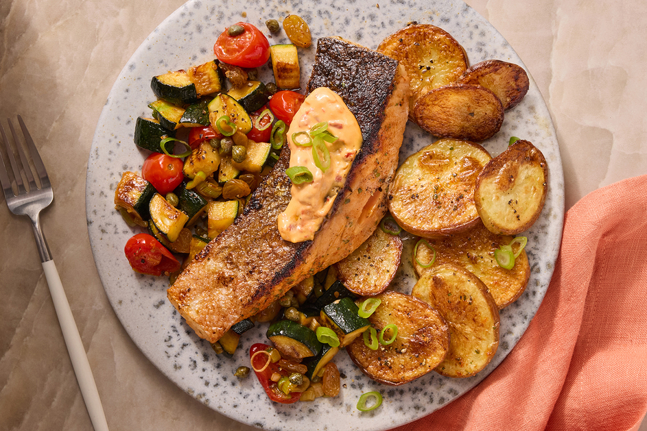 Salmon & Calabrian Chile Mayo