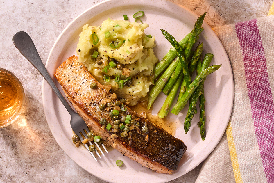 Zesty Lemon-Caper Salmon