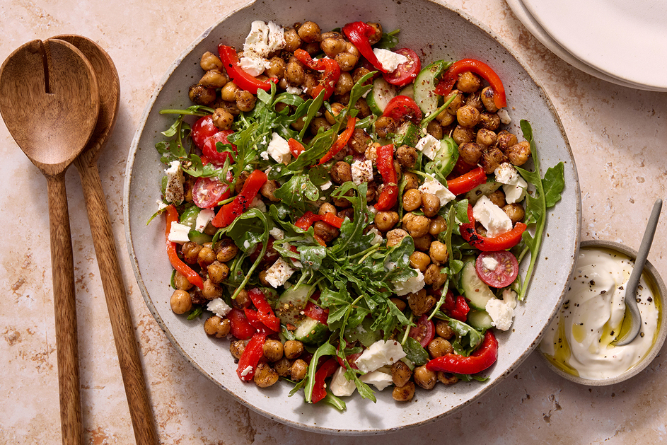 Za'atar Chickpea Salad