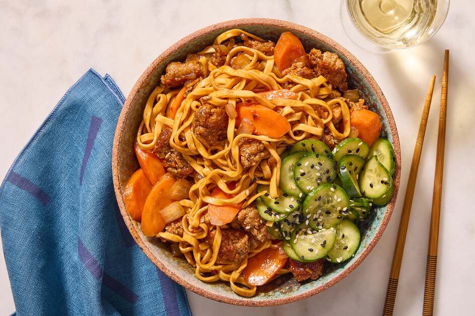 Saucy Pork Noodles