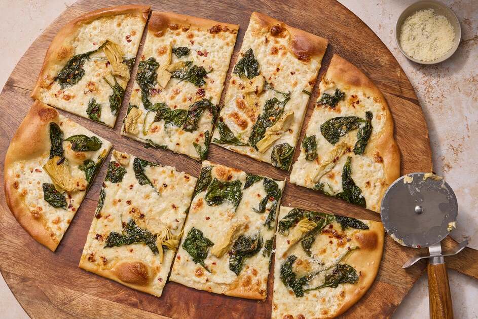 Spinach & Artichoke Pizza