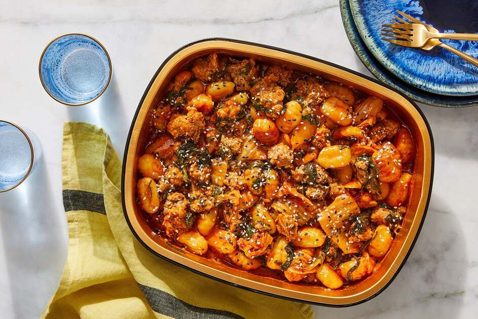 Creamy Gochujang Pork & Gnocchi