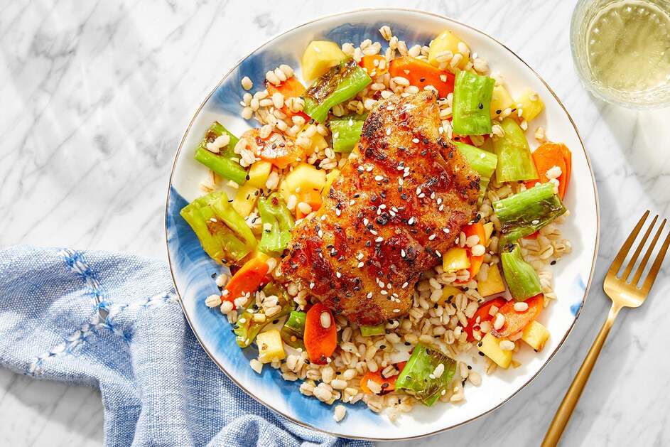 Orange & Soy-Glazed Cod