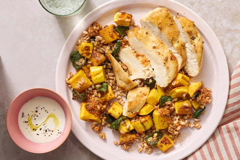 Chicken & Goat Cheese Sauce