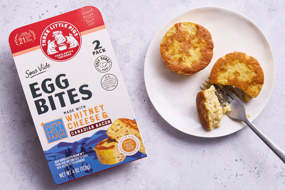 Cheese & Canadian Bacon Egg Bites