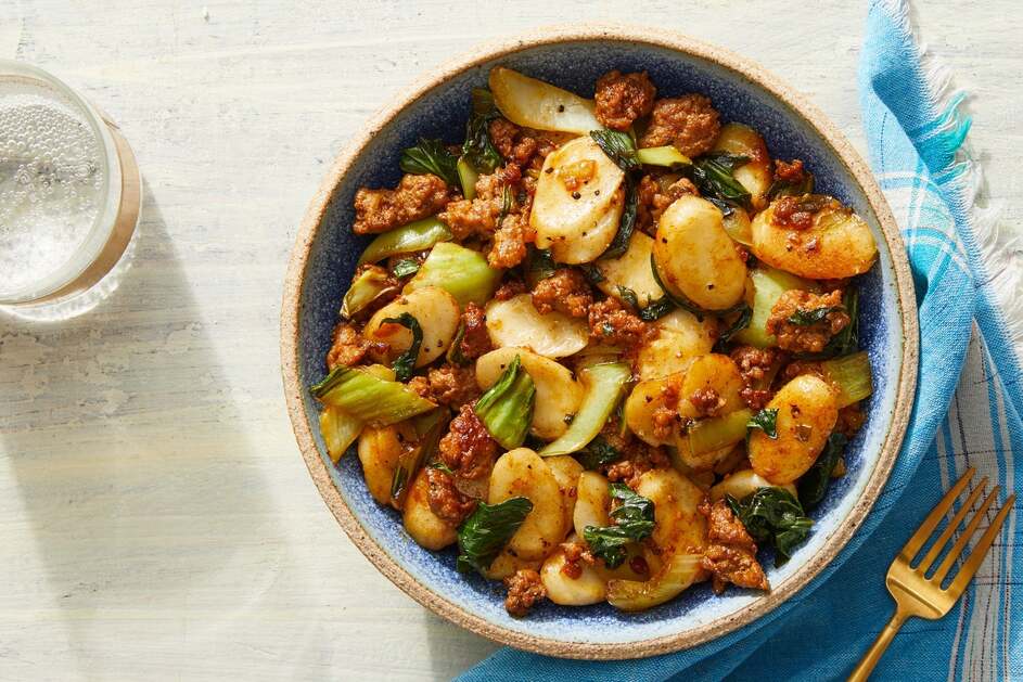 Korean Pork & Rice Cakes