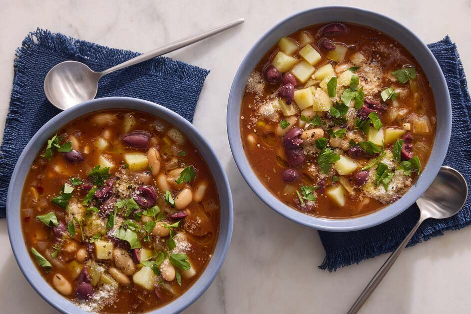 White Bean Minestrone Soup