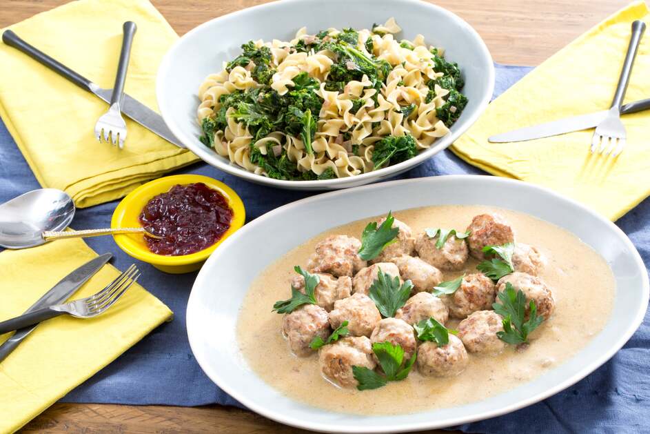 Swedish-Style Turkey Meatballs