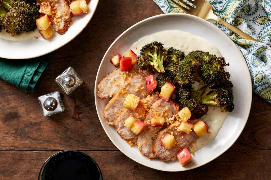 Roasted Pork & Broccoli