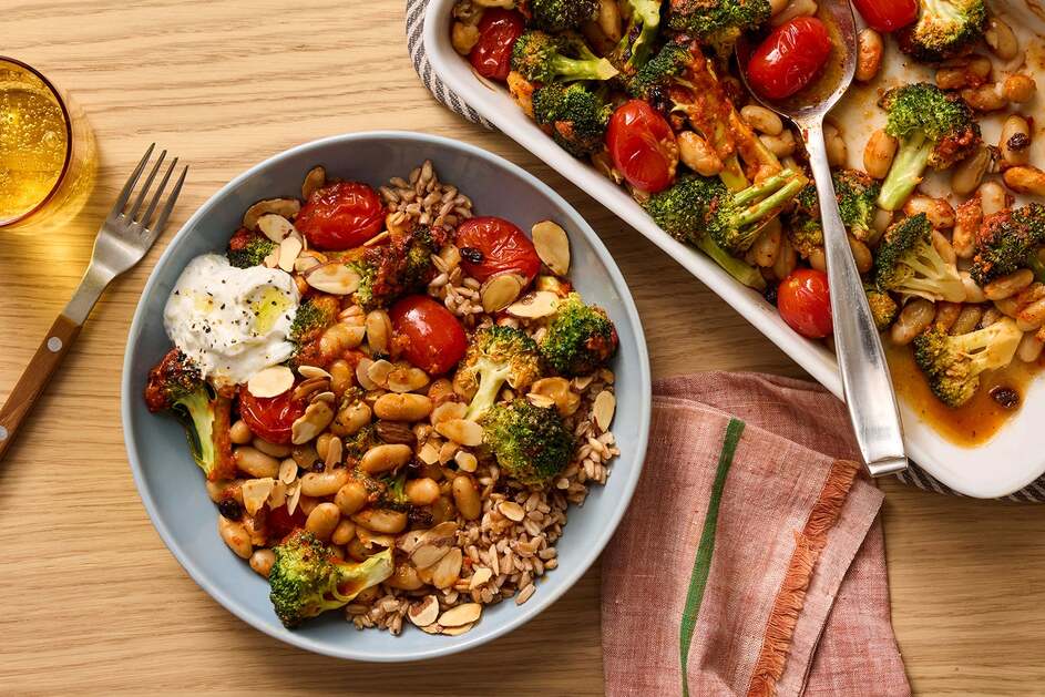 Broccoli & White Bean Grain Bowls