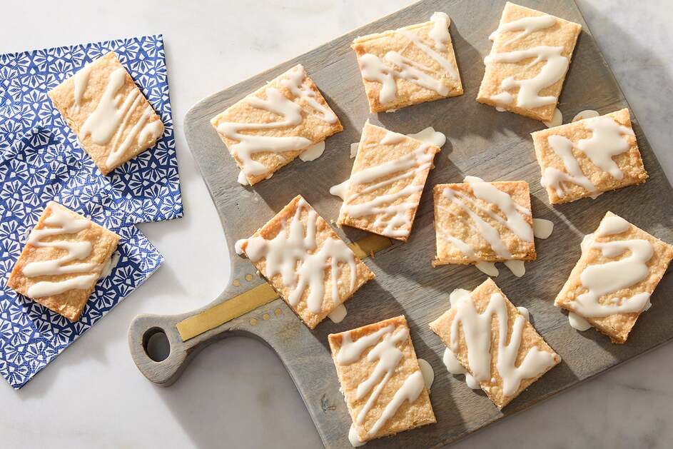 Almond Shortbread Bars