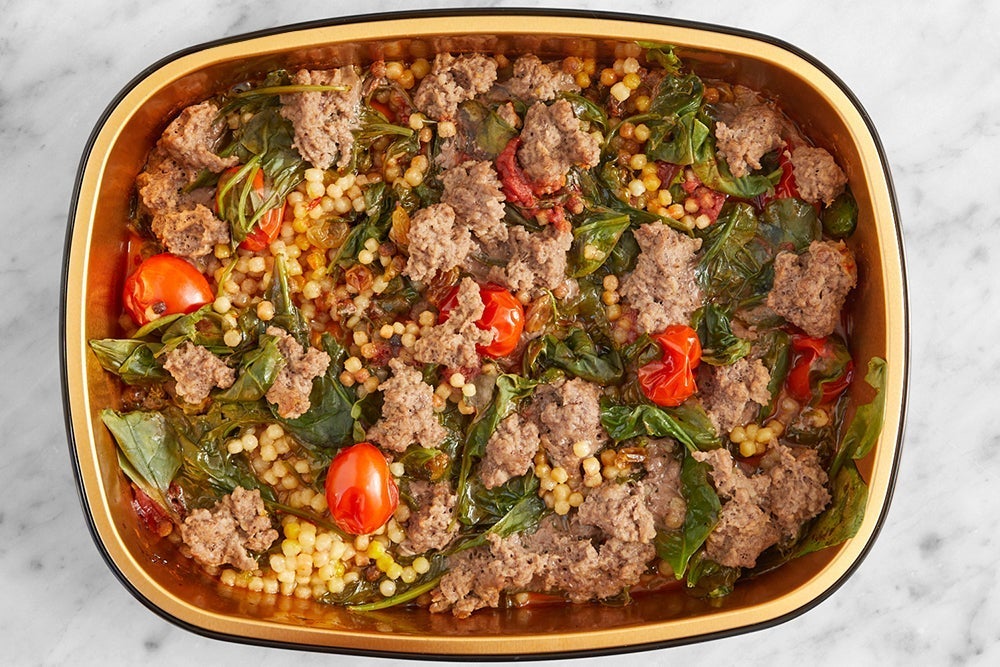 recipe-step-image-Add the beef & bake the tray}
