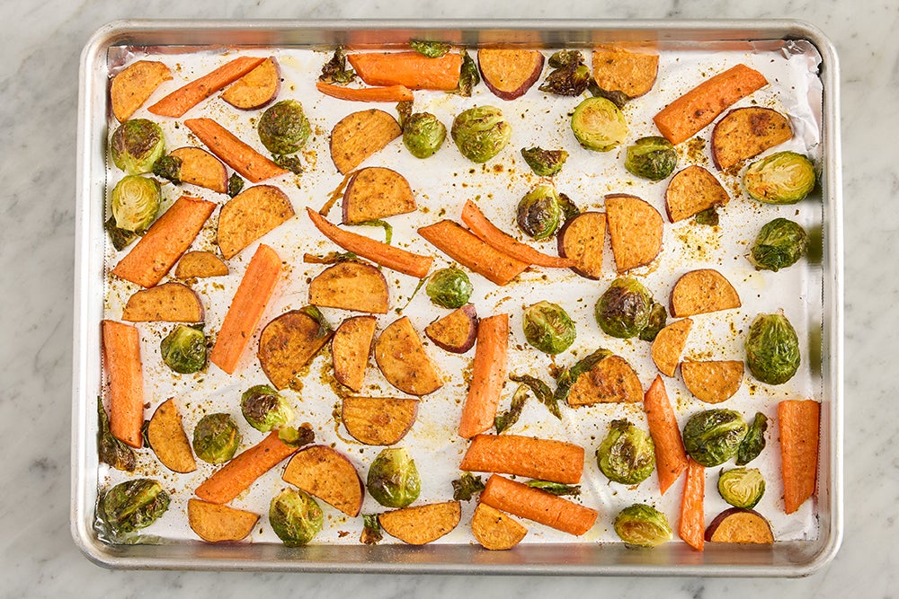 recipe-step-image-Prepare & roast the vegetables}