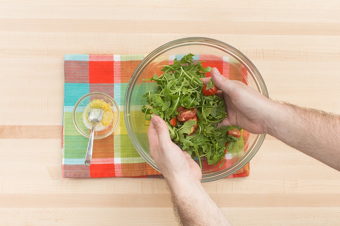 recipe-step-image-Make the salad & plate your dish:}
