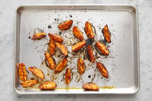 recipe-step-image-Prepare & roast the potatoes:}