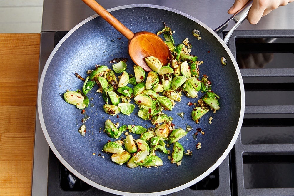 recipe-step-image-Cook the brussels sprouts}