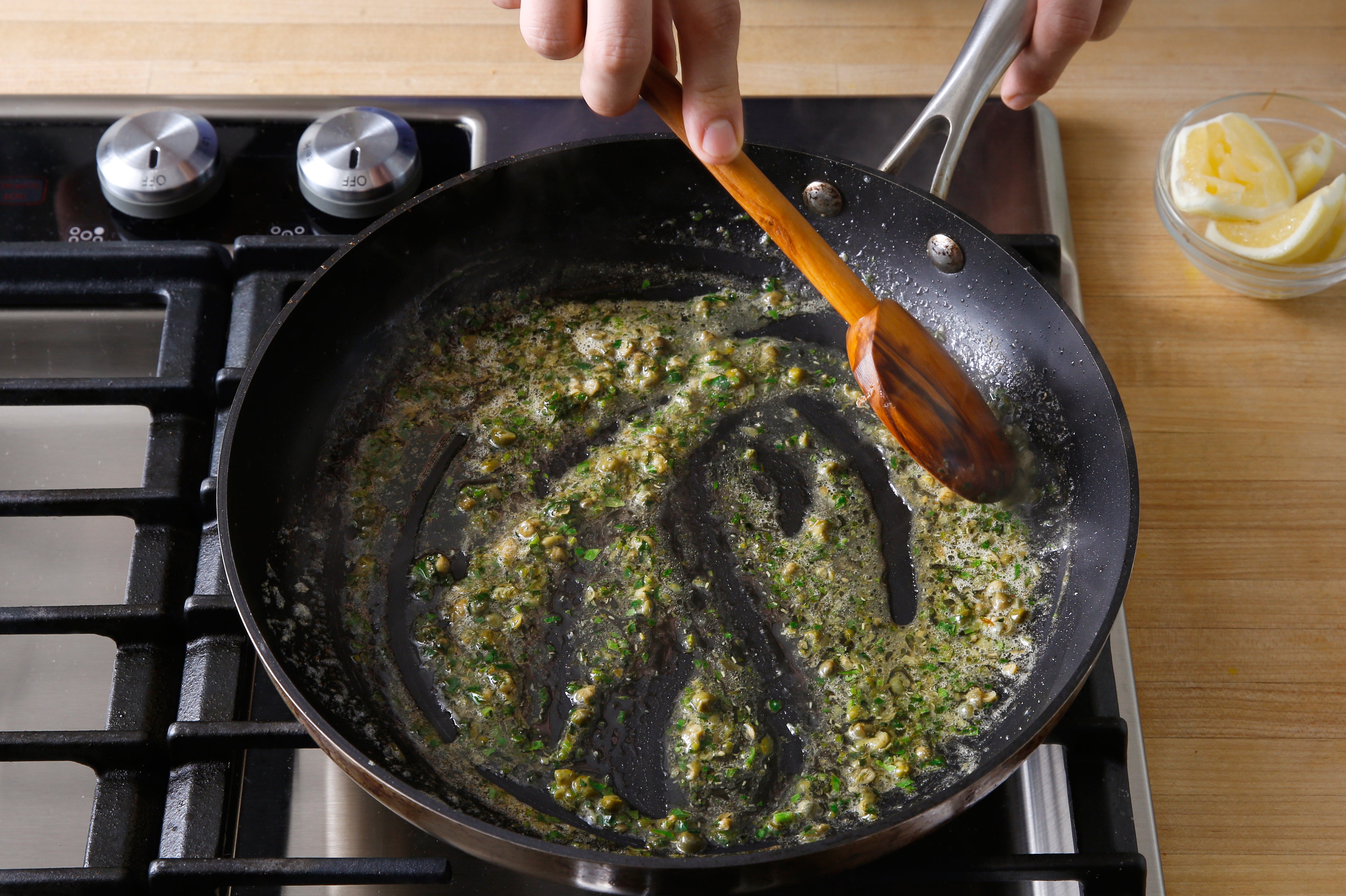 recipe-step-image-Make the sauce & plate your dish: }